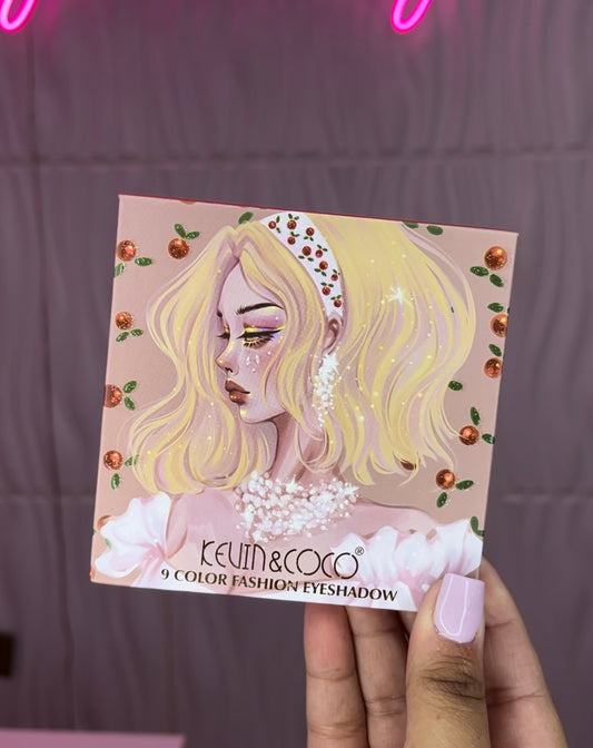 Kevin & Coco 9 color cherry girl eyeshadow palette